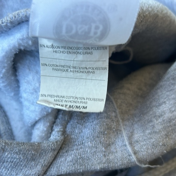 Dave & Buster’s Athletics Department Hoodie Adult Medium Gray - Picture 6 of 6